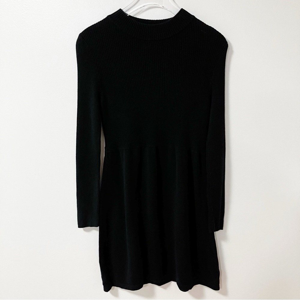Free People | Black Sweater Dress M